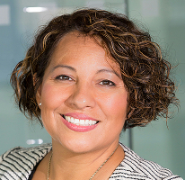 Imagen de Claire Ashford, responsable de conformidad regulatoria en el sector financiero